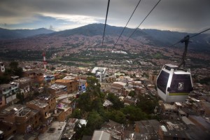 El metrocable de Medellín