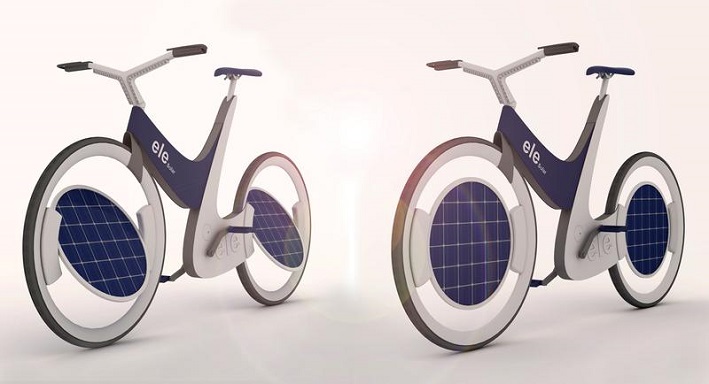 La bicicleta solar llamada «ele»