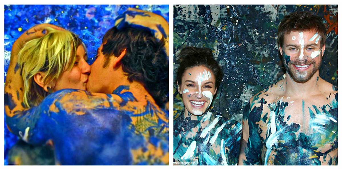 El arte de amar sobre un lienzo